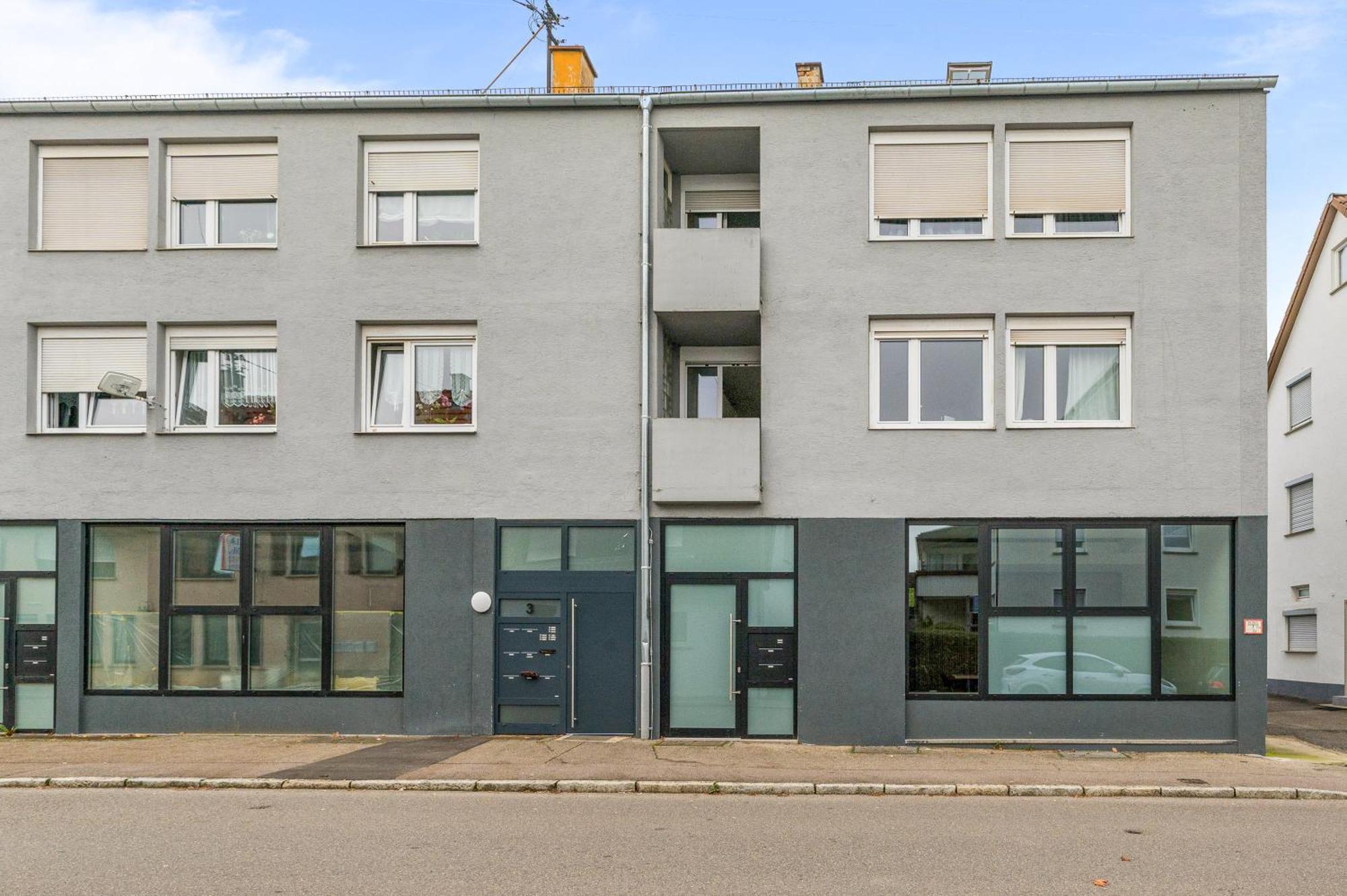 Wohlfuehl-Apartment I Zentral I Balkon I Kueche Fellbach Exterior photo